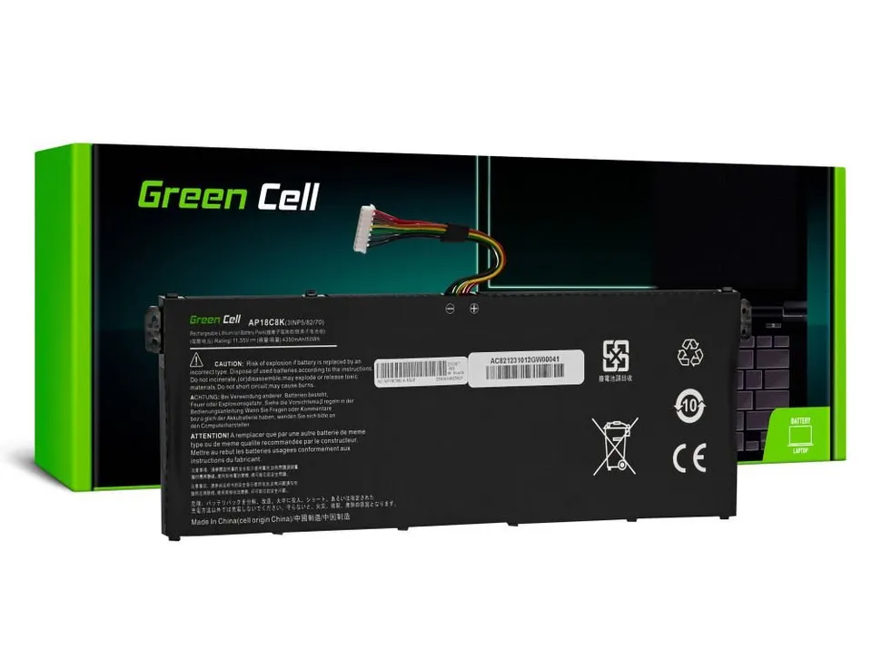Green Cell AP18C4K AP18C8K Battery for Acer Aspire 3 A315-23 5 A514-54 A515-57 S