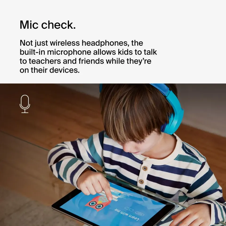 Belkin SOUNDFORM Mini - Wireless On-Ear Headphones for Kids - dětská bezdrátová