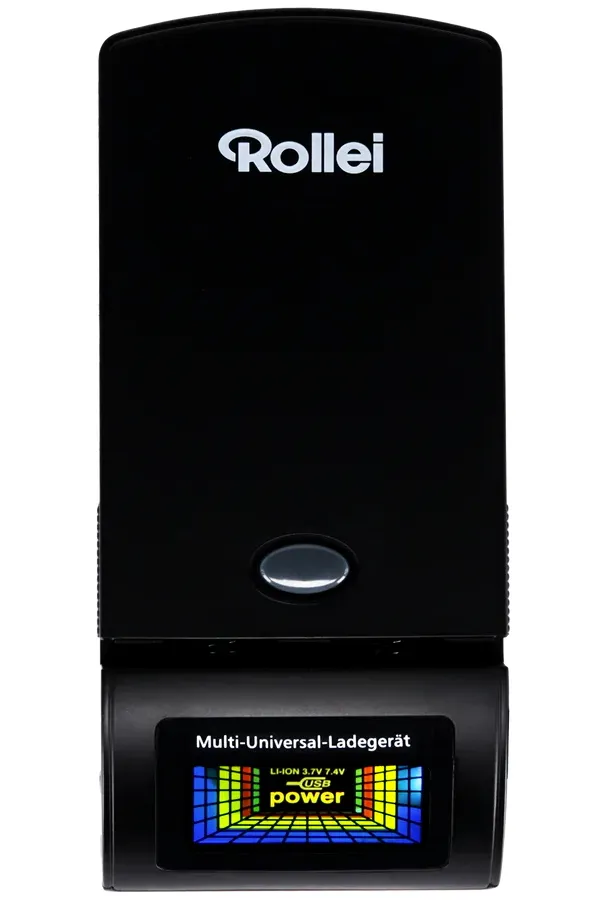 Rollei univerzální nabíječka baterií/ NiMH/ NiCd/ AA/ AAA/ Li-Ion/ Li-Po