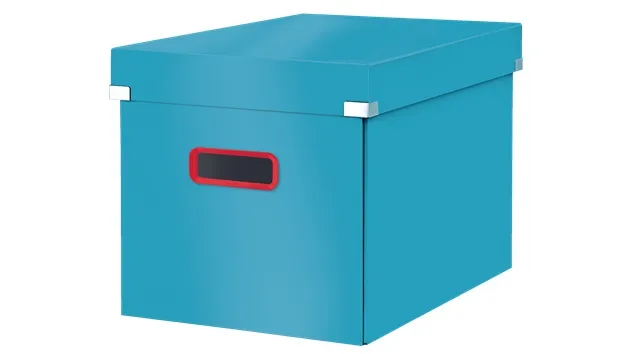 LEITZ Čtvercová krabice Click&Store COSY, velikost L (A4), klidná modrá