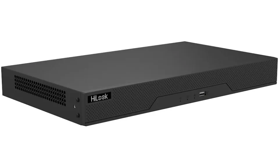 HiLook Powered by HIKVISION/ NVR-208MH-C/8P(E)/ 8 kamer/ 8x PoE/ 8Mpix/ HDMI/ VGA/ 2x USB/ LAN/ 2x SATA/ Kov