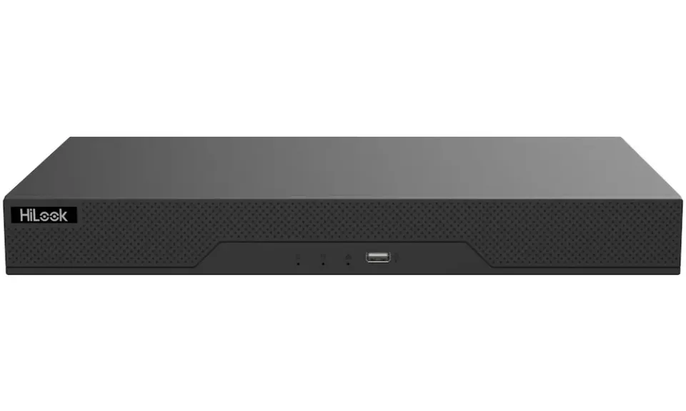 HiLook Powered by HIKVISION/ NVR-208MH-C/8P(E)/ 8 kamer/ 8x PoE/ 8Mpix/ HDMI/ VGA/ 2x USB/ LAN/ 2x SATA/ Kov