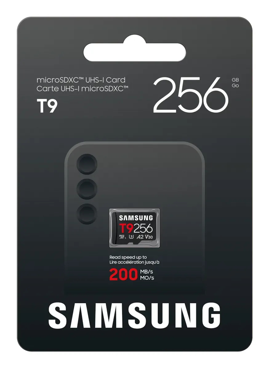 Samsung T9 microSD 256GB +USB Adaptér