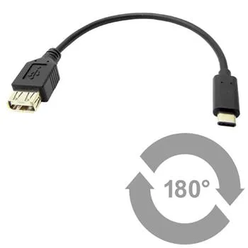 PremiumCord Adaptér USB 3.1 konektor C/male - USB 3.0 konektor A/female, 0,2m OT