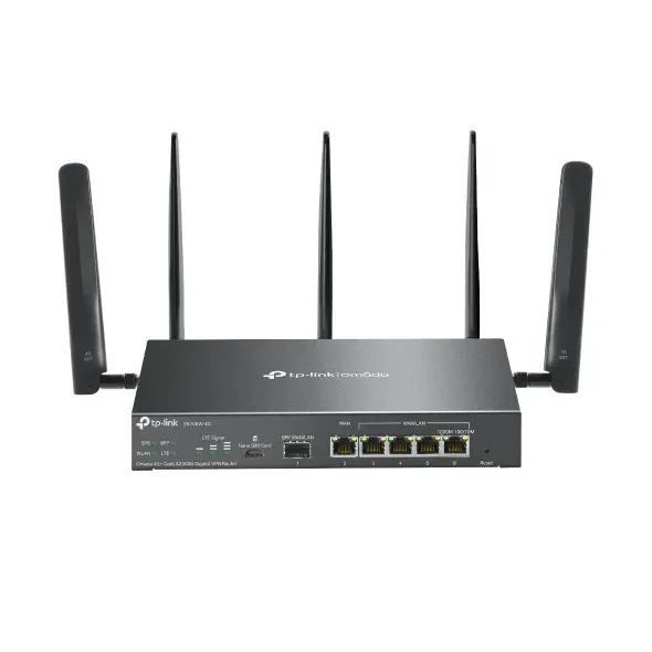 TP-LINK ER706W-4G Gigabitový VPN router Omada 4G+ Cat6 AX3000