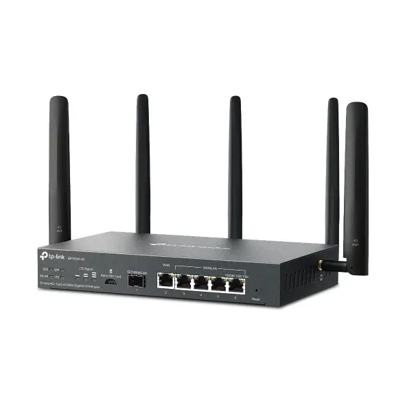 TP-LINK ER706W-4G Gigabitový VPN router Omada 4G+ Cat6 AX3000