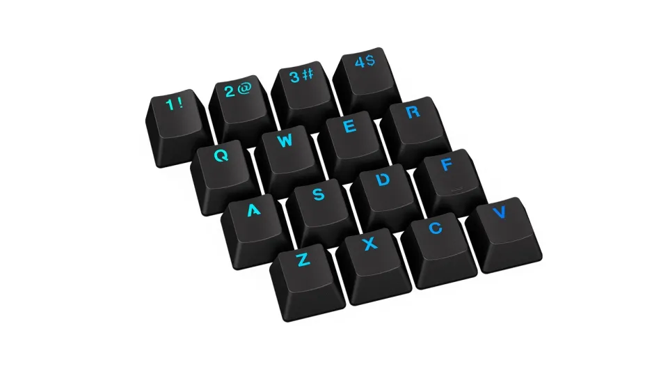 Endorfy set kláves PBT BK/124ks/černá