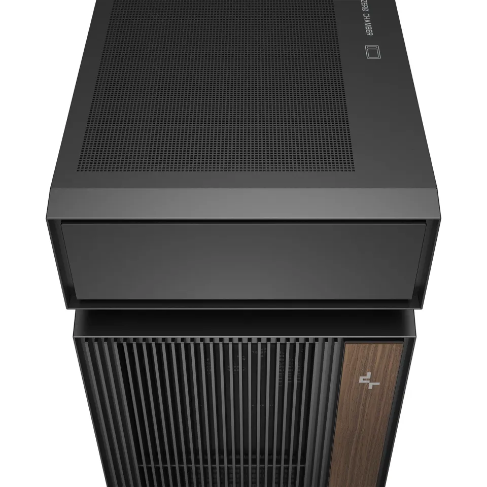 DEEPCOOL Case CL6600, ATX, Průhledná bočnice, vodní chlazení, černá
