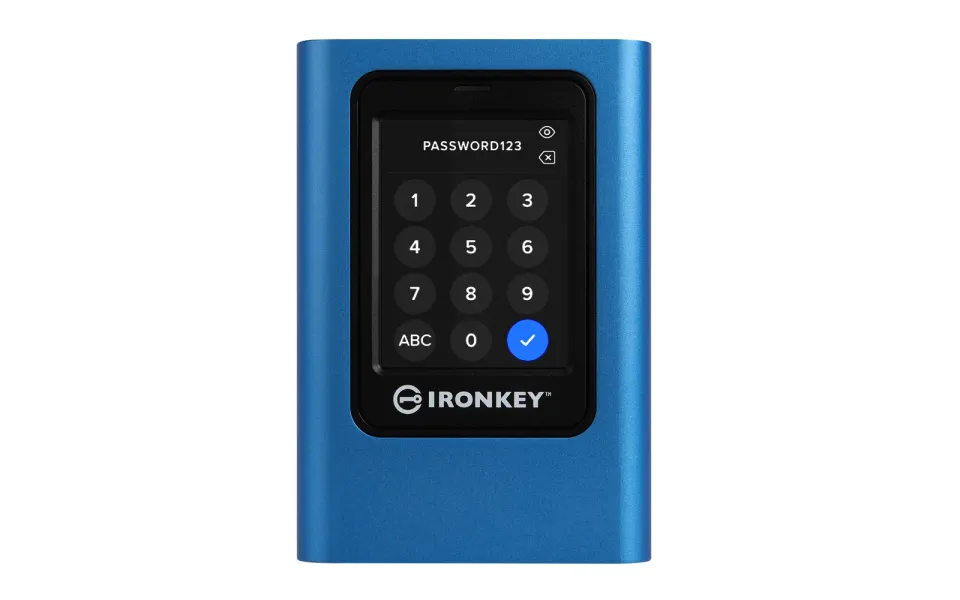 Kingston 7680GB IronKey Vault Privacy 80 XTS-AES 256-bit Encrypted External SSD