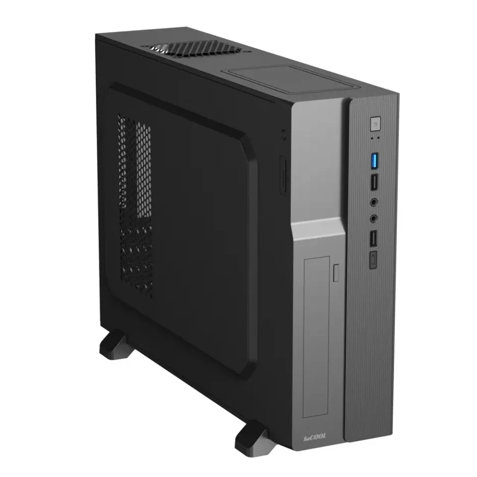 1stCOOL SFF case COMPACT 1, AU, USB3.0, USB-C, Card Reader, fan (PC case)