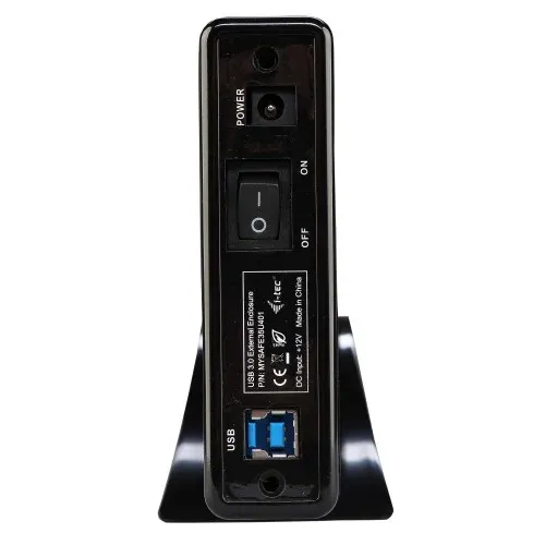 i-tec MYSAFE35U401 externí 3,5" rámeček pro SATA I,II,III HHD disk hliníkové provedení pro optimální odvod tepla