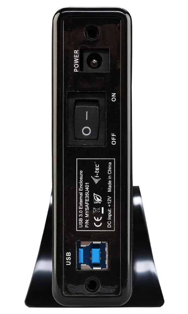 i-tec MYSAFE35U401 externí 3,5" rámeček pro SATA I,II,III HHD disk hliníkové provedení pro optimální odvod tepla
