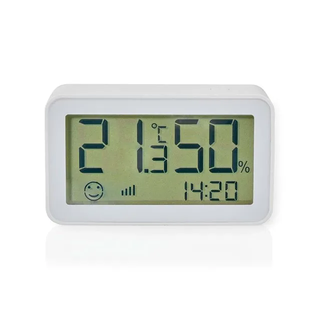 Nedis ZBSC30WT - Smart Sensor Klimatu | Zigbee 3.0 | Napájení z baterie | Androi