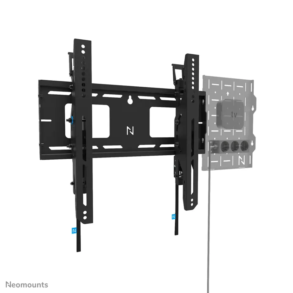 Neomounts WL35-750BL14 Neomounts LEVEL-750 Wall Mount (XL, 100 kg, tiltable, tilt guard, connectable, VESA 400x400)