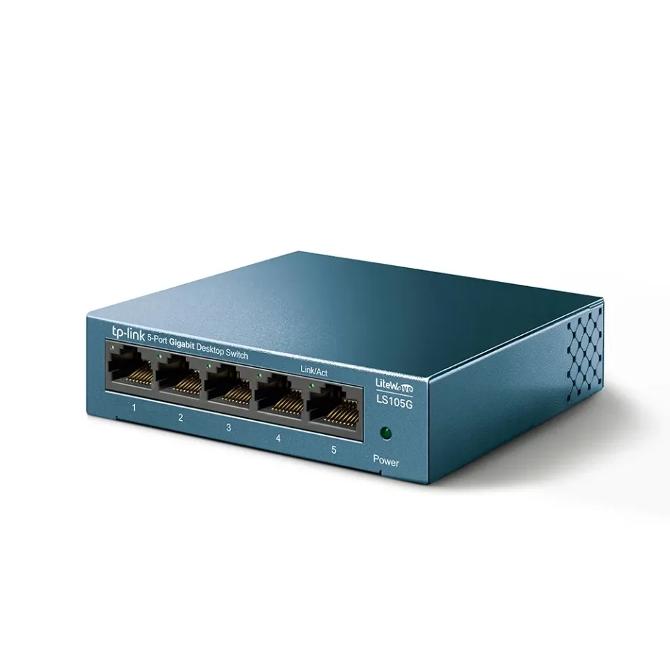 TP-Link LiteWave switch LS105G v4.4 (P/N:1700000498) (5xGbE, fanless)