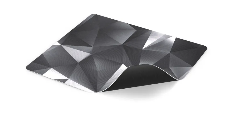 Endorfy Crystal Black L Podložka pod myš, herní, 450×400×3mm, voděodolná, černá