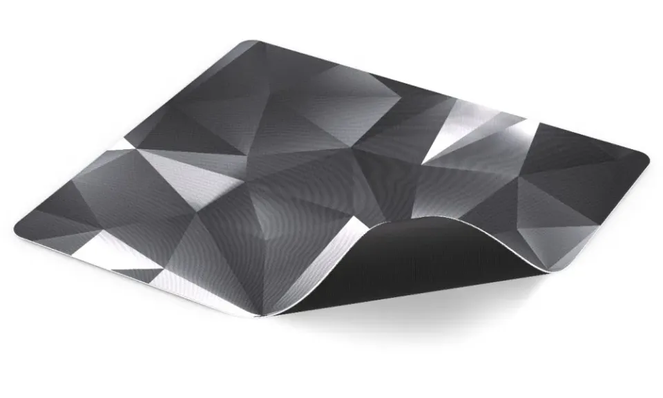 Endorfy Crystal Black L Podložka pod myš, herní, 450×400×3mm, voděodolná, černá