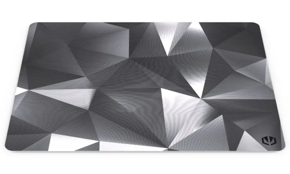 Endorfy Crystal Black L Podložka pod myš, herní, 450×400×3mm, voděodolná, černá