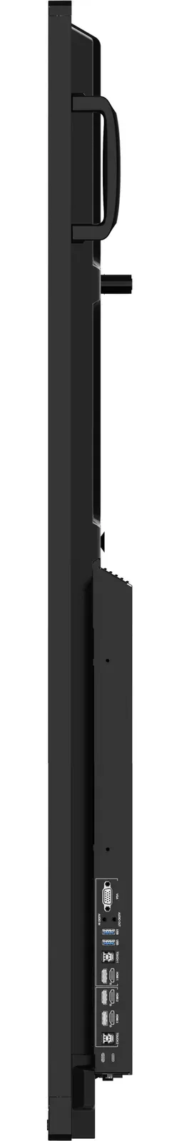 ViewSonic Flat Touch Display IFP86G1/ 86"/ UHD/450nits, 4000:1/HDMI/VGA/USB-C /RJ45 x2, RS232 x1, Black