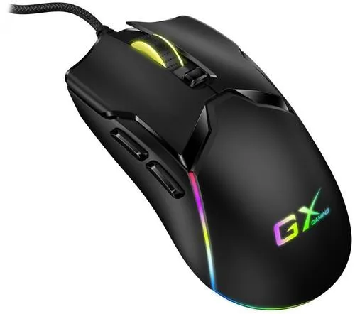 GENIUS myš GAMING Scorpion M700 Myš, herní, drátová, optická, 800-7200DPI, 6 tlačítek, RGB podsvícení, USB, černá