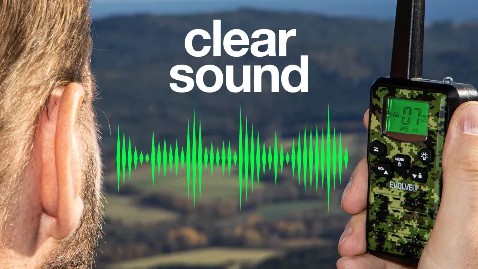 EVOLVEO FreeTalk 2W, PMR vysílačky s výkonem 0,5 a 2W, dosah až 15km