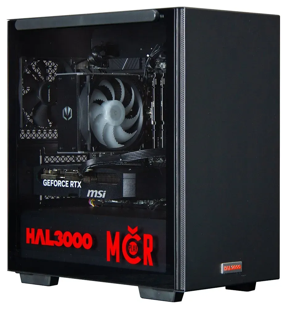 HAL3000 MČR Finale Pro / AMD Ryzen 5 7600/ 32GB DDR5/ RTX 5070/ 1TB PCIe4 SSD/ WiFi/ W11