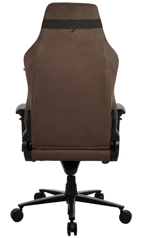 AROZZI herní židle VERNAZZA XL Supersoft Brown/ látkový povrch/ hnědá