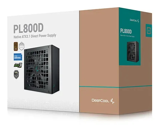 DEEPCOOL zdroj PL800D 800W, 120mm, 80 Plus Bronze