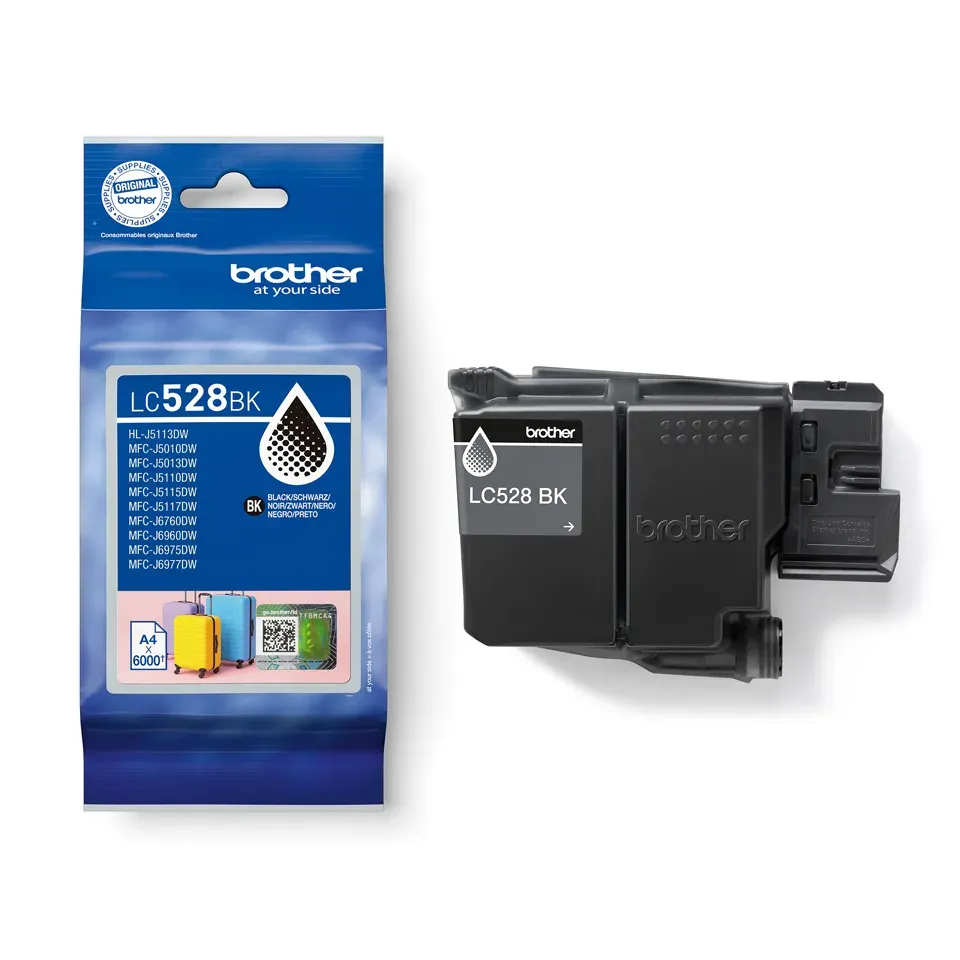 Brother LC528BK (inkoust black, 6000 str.)