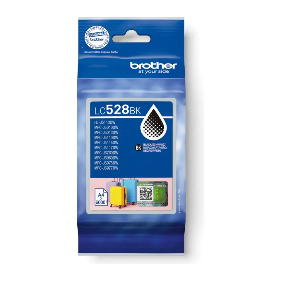 Brother LC528BK (inkoust black, 6000 str.)