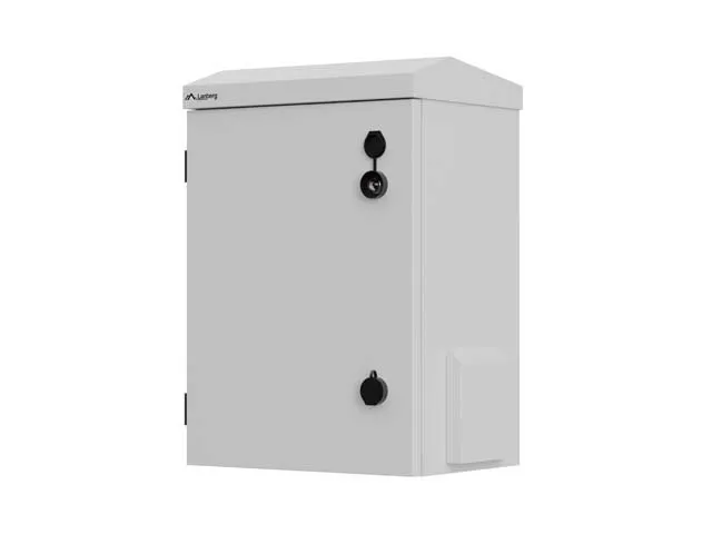 LANBERG Hermetický RACK rozvaděč 10" pro montáž na stěnu nebo stožár, IP55, 340