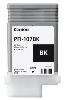 Canon cartridge PFI-107BK (PFI107BK) / Black / 130ml
