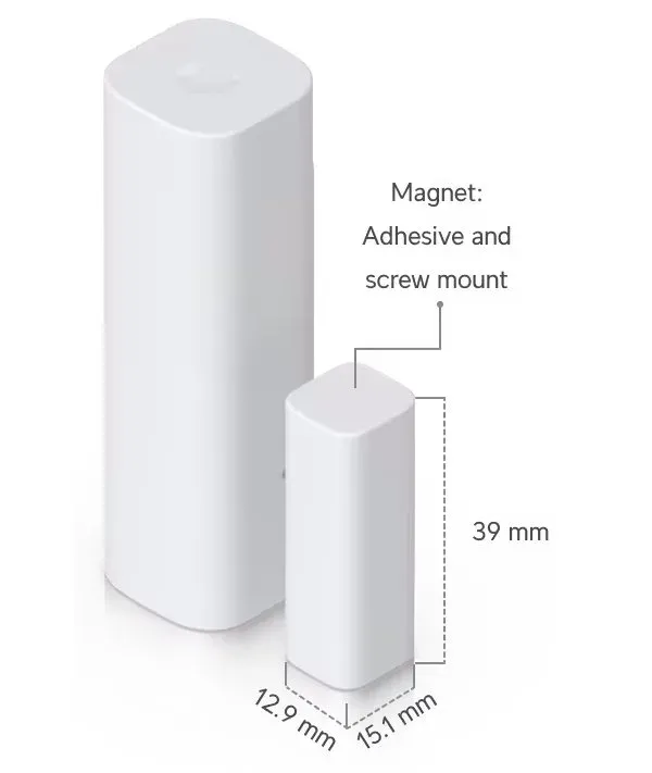 Ubiquiti UniFi Entry 3 - Senzor detekce otevření/zavření dveří a oken, SuperLink, napájení baterie CR123A, 3pack