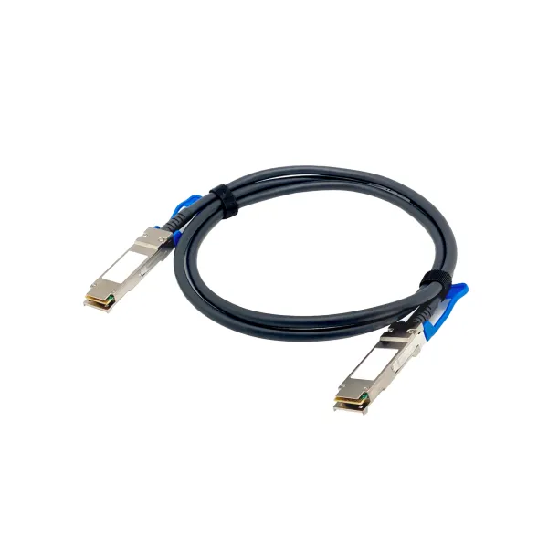 QNAP CAB-DAC15M-Q28 InfiniBand a optický kabel 1,5 m QSFP28 Černá