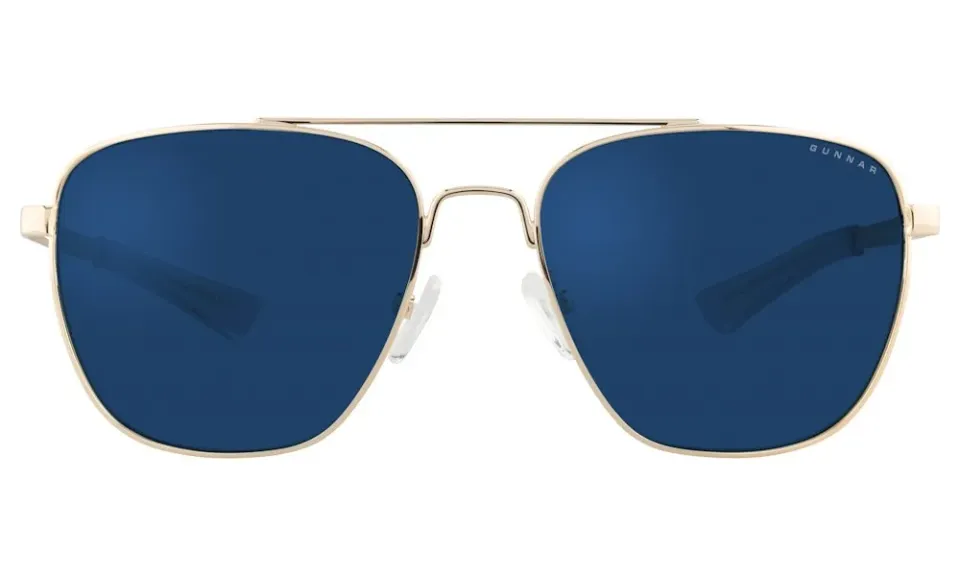 GUNNAR kancelářske/herní brýle MUSTANG GOLD sluneční skla NEUTRAL BLF 90 Natural focus