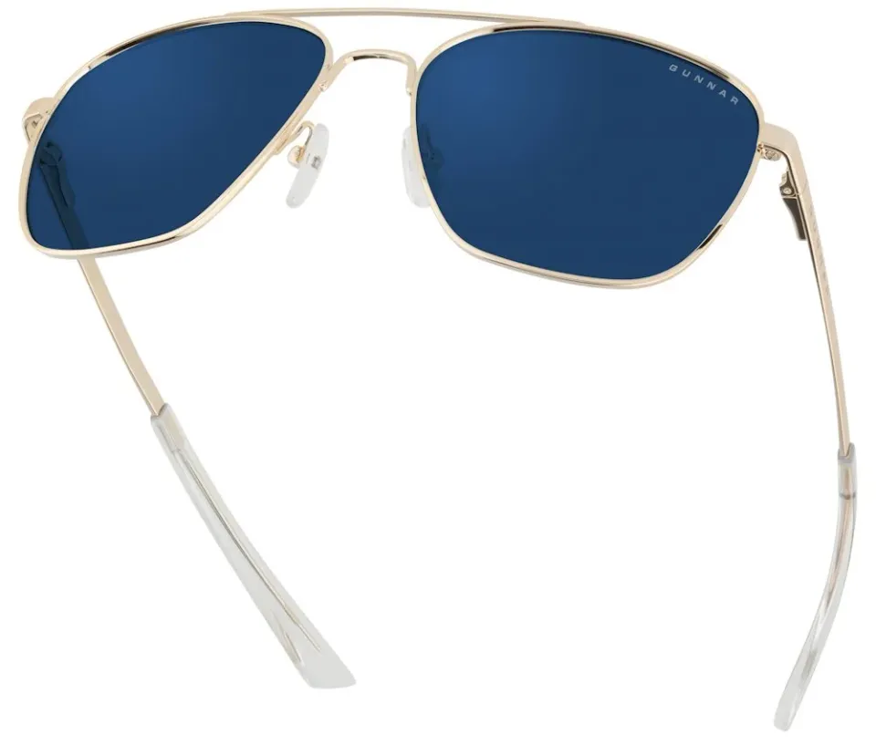 GUNNAR kancelářske/herní brýle MUSTANG GOLD sluneční skla NEUTRAL BLF 90 Natural focus