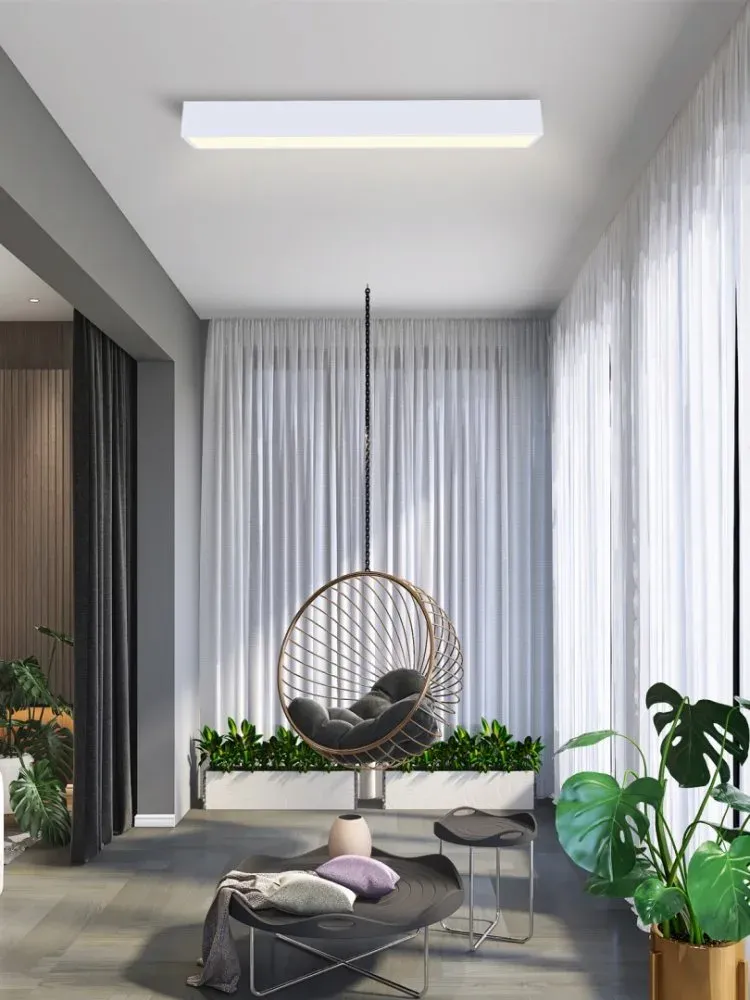 IMMAX NEO CANTO SMART stropní svítidlo 90x15cm, 50W, bílé, Zigbee 3.0, TUYA