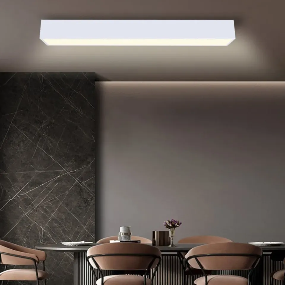 IMMAX NEO CANTO SMART stropní svítidlo 90x15cm, 50W, bílé, Zigbee 3.0, TUYA
