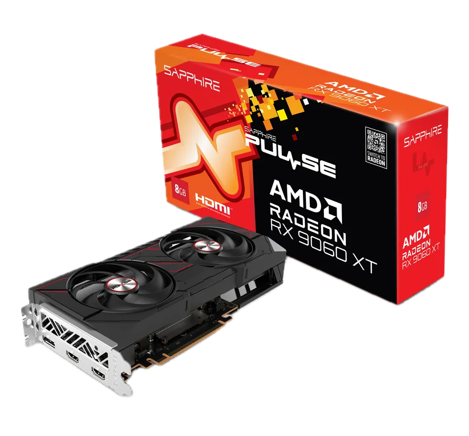 SAPPHIRE PULSE AMD Radeon RX 9060 XT 8GB
