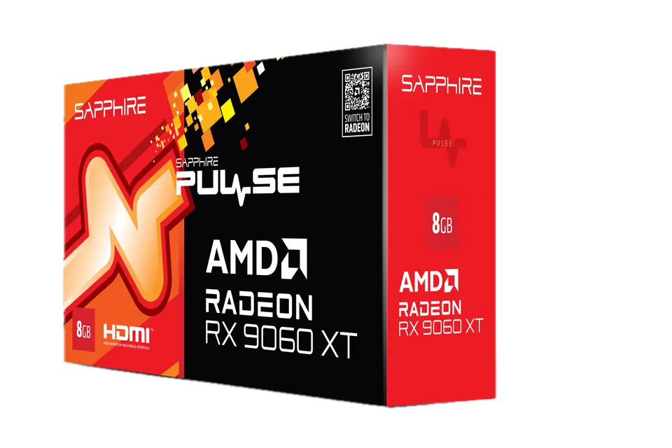 SAPPHIRE PULSE AMD Radeon RX 9060 XT 8GB