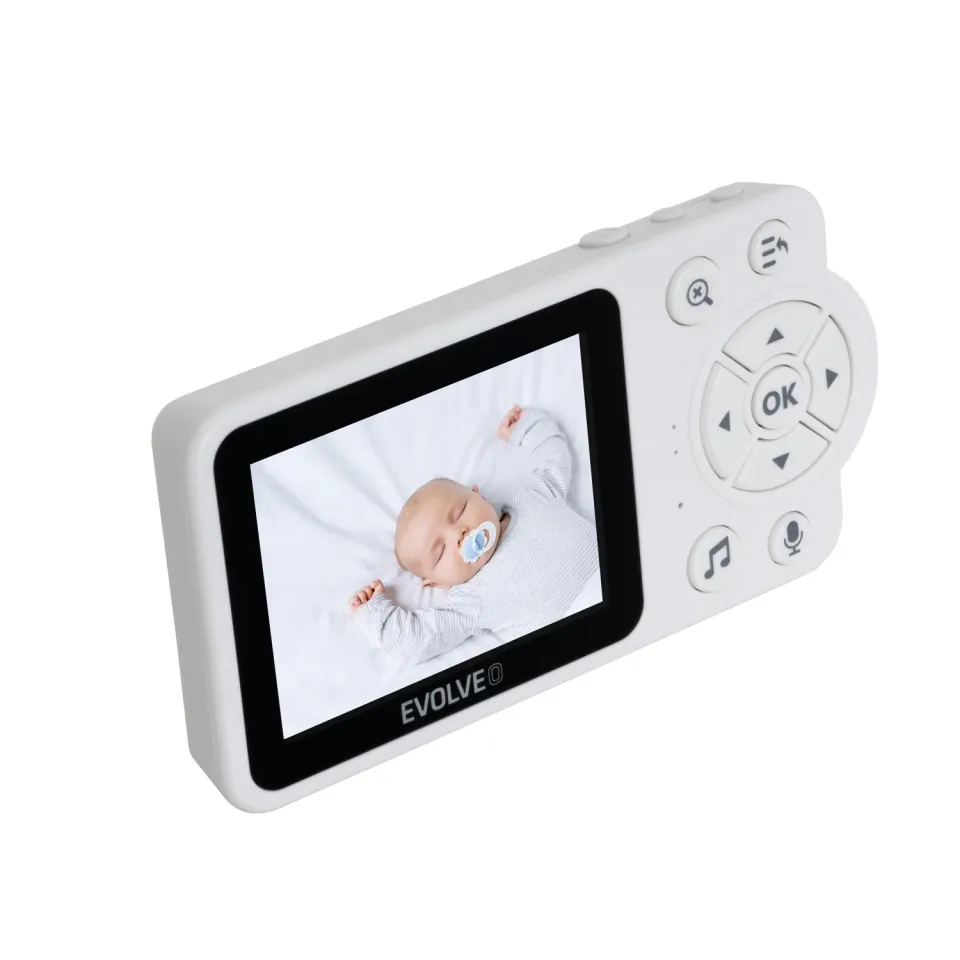 EVOLVEO Baby Monitor N3 videochůvička, růžová