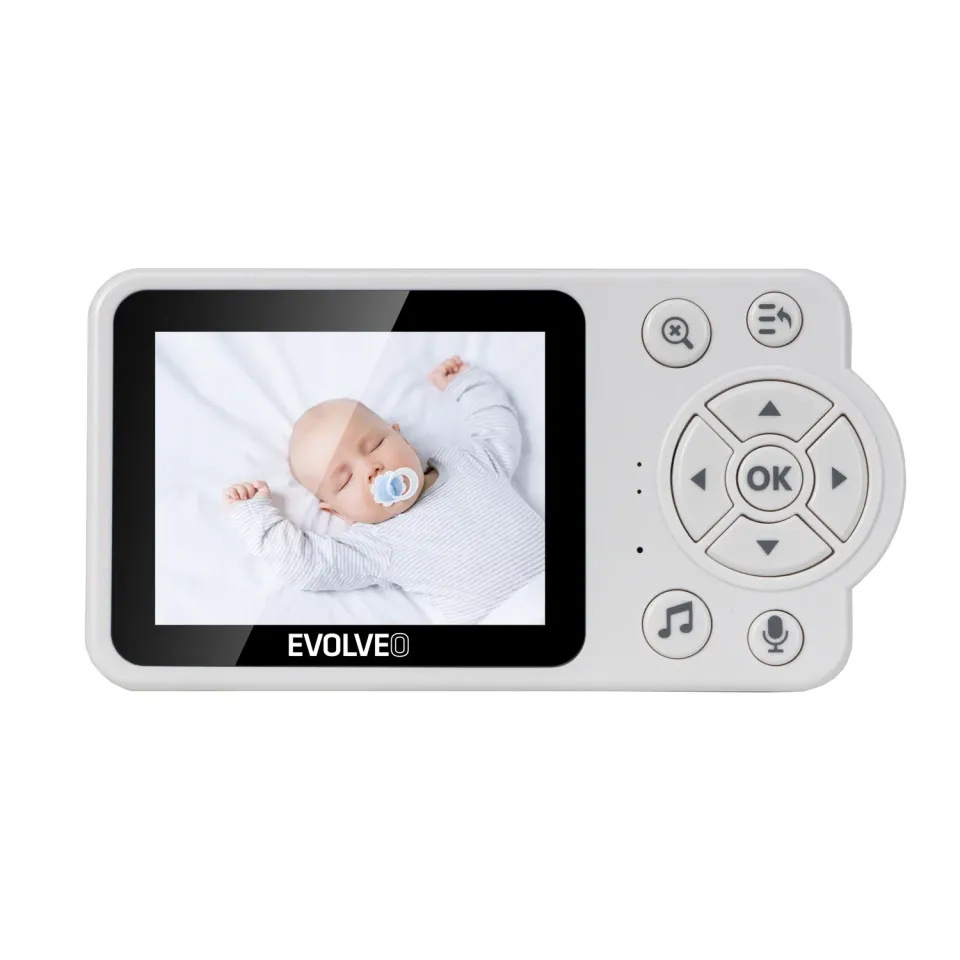 EVOLVEO Baby Monitor N3 videochůvička, růžová