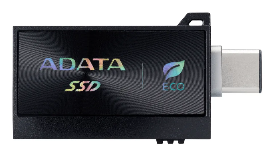 ADATA Externí SSD SC730 512GB, USB-C/A, USB 3.2 Gen2, černá