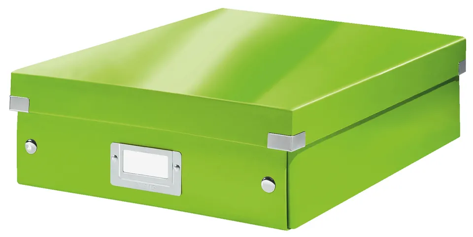 LEITZ Organizační box Click&Store, velikost M, zelená