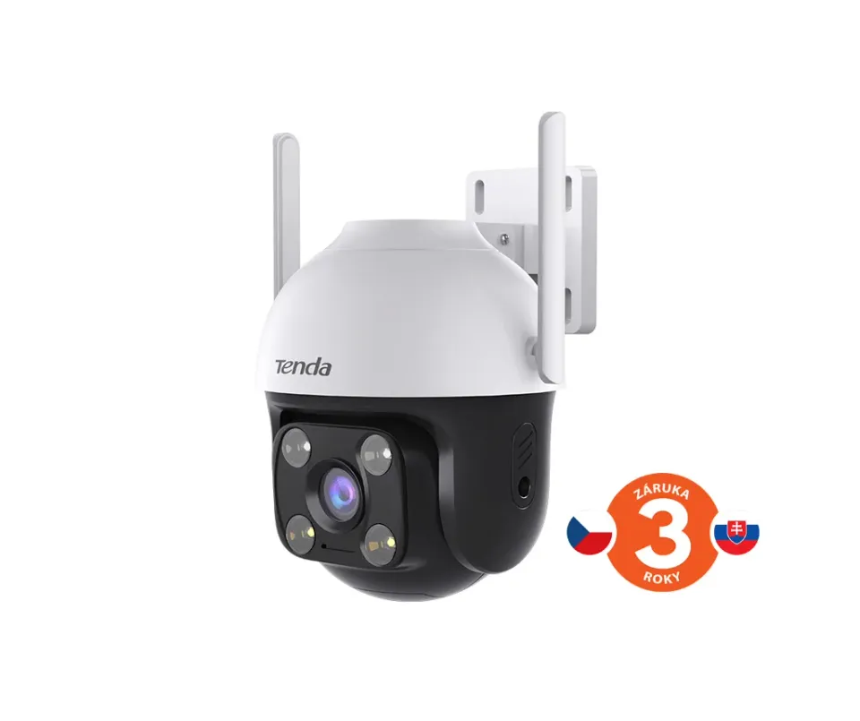 Tenda RH7-WCA - Venkovní otočná IP65 WiFi 4MPx kamera, noční LED, audio, detekce pohybu, CZ app
