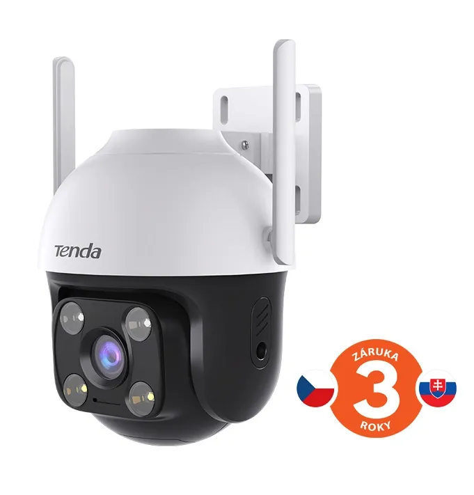 Tenda RH7-WCA - Venkovní otočná IP65 WiFi 4MPx kamera, noční LED, audio, detekce pohybu, CZ app
