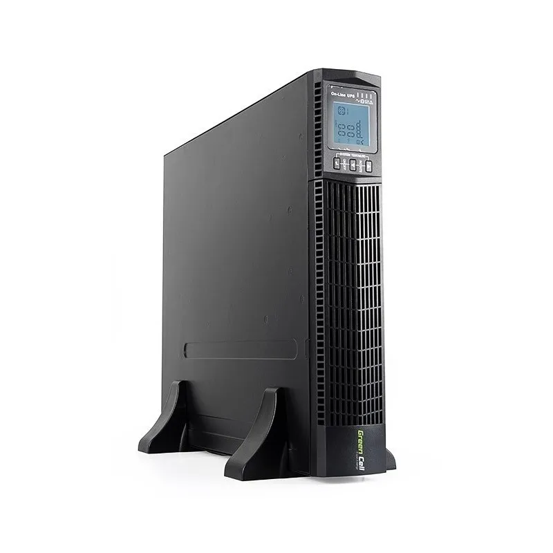 Green Cell UPS RTII pro rack 2000VA 1800W s LCD displejem