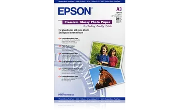 EPSON paper A3 - 255g/m2 - 20sheets - photo premium glossy