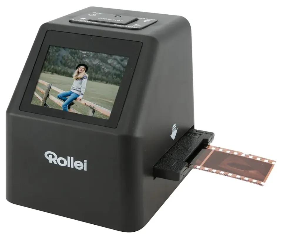 ROLLEI skener DF-S 310 SE/ Negativy/ 14Mpx/ 128MB/ 3600dpi/ 2,4" LCD/ SDHC/ USB