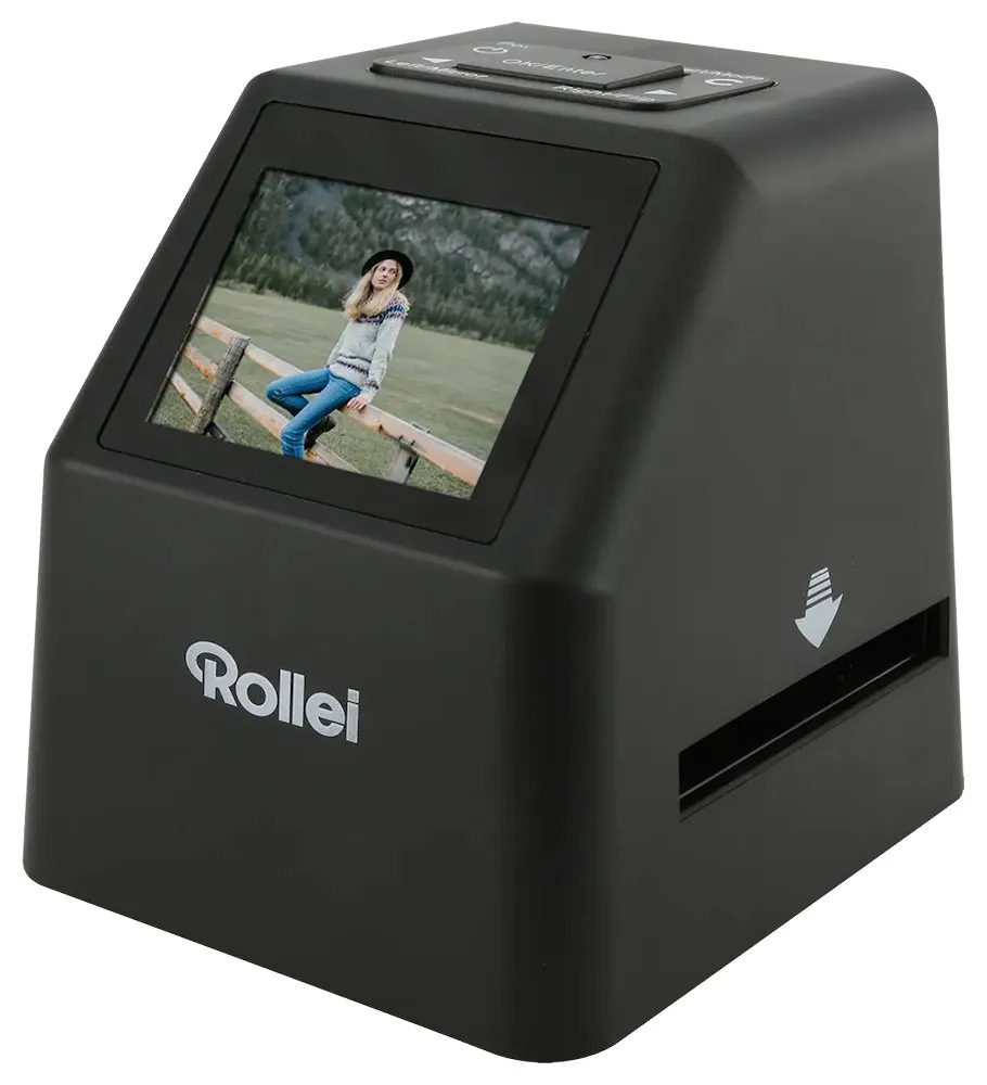ROLLEI skener DF-S 310 SE/ Negativy/ 14Mpx/ 128MB/ 3600dpi/ 2,4" LCD/ SDHC/ USB